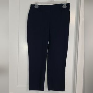 3/$20  CLEO PETITE NAVY BLUE CROP PANTS